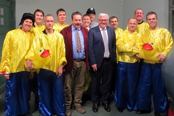 Männerballett KCH Frank-Walter Steinmeier