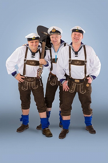 Matrosen in Lederhosen